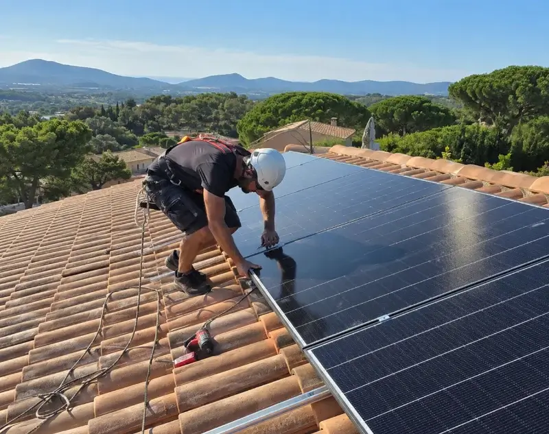 Installateur panneaux solaires Bazoges-en-Pareds — pose photovoltaïque sur toiture